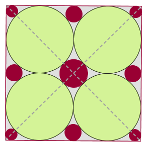 quadrado com círculos 2 circ maior b