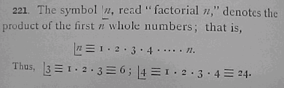  1889 textbook, A College Algebra by J.M. Taylor