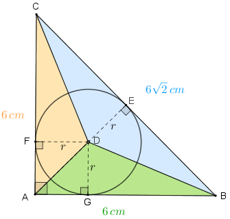 Problema para ajudar na escola: Uma circunferência e um triângulo – Clubes  de Matemática da OBMEP
